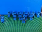 LEGO Star Wars Senate Commando Mini Figure Lot, Two Helmets With Small Missprint