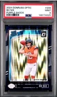 Bo Nix 2024 Panini Donruss Optic #209 Purple Shock (RC/SP) PSA 9 Broncos 🔥
