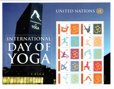 United Nations 2017 - YOGA - Sheet of 10 Stamps - N1168 - MNH