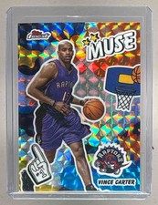 Vince Carter 2025 Topps Finest #M-20 Geometric Refractor Muse