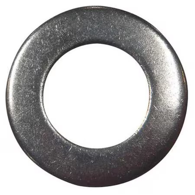 #ad Flat Washer For Screw Size 1 2quot; Steel Zinc Yellow Finish 50 Pk $31.19