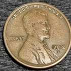 1912-S Lincoln Wheat Cent Early San Francisco Mint (Lot 1294)