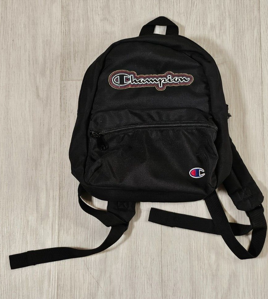 Champion Mini Small Backpack Zipper Pockets 10