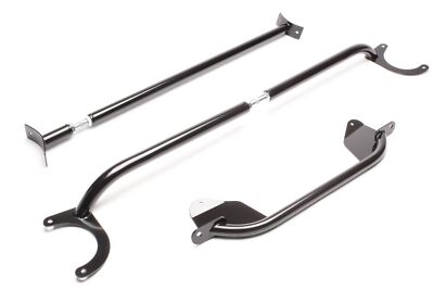 TA Technix Stahl-Domstreben Kit, schwarz für VW Golf I/Jetta I/ Scirocco I+II