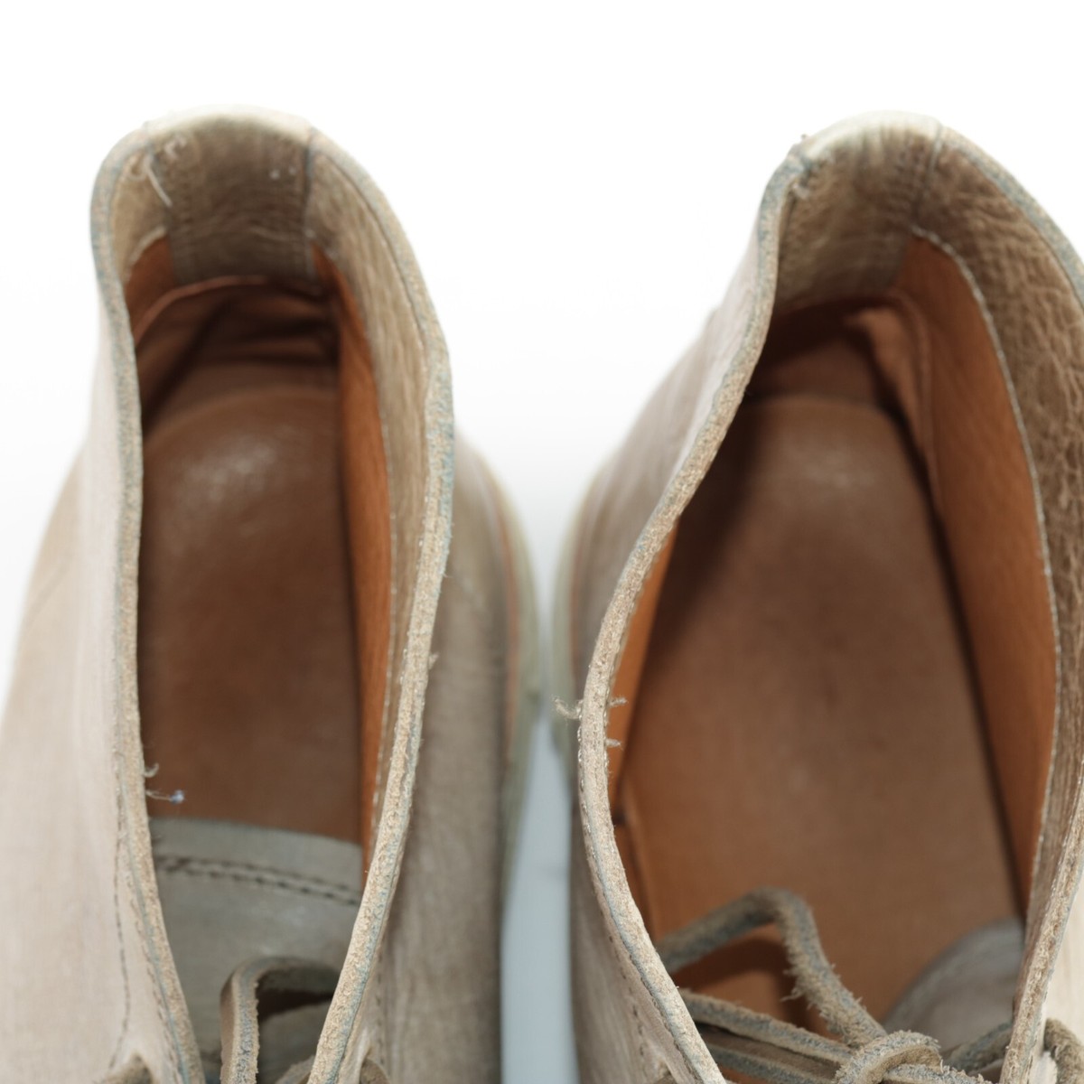 Frye Mens Emory Chukka Boots Size 11 Tan Distress Dye  display picture 1