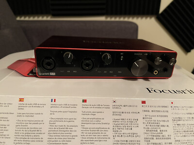 Focusrite Scarlett 8i6 2-Channel USB Audio Interface - SCARLETT-8I6-3G