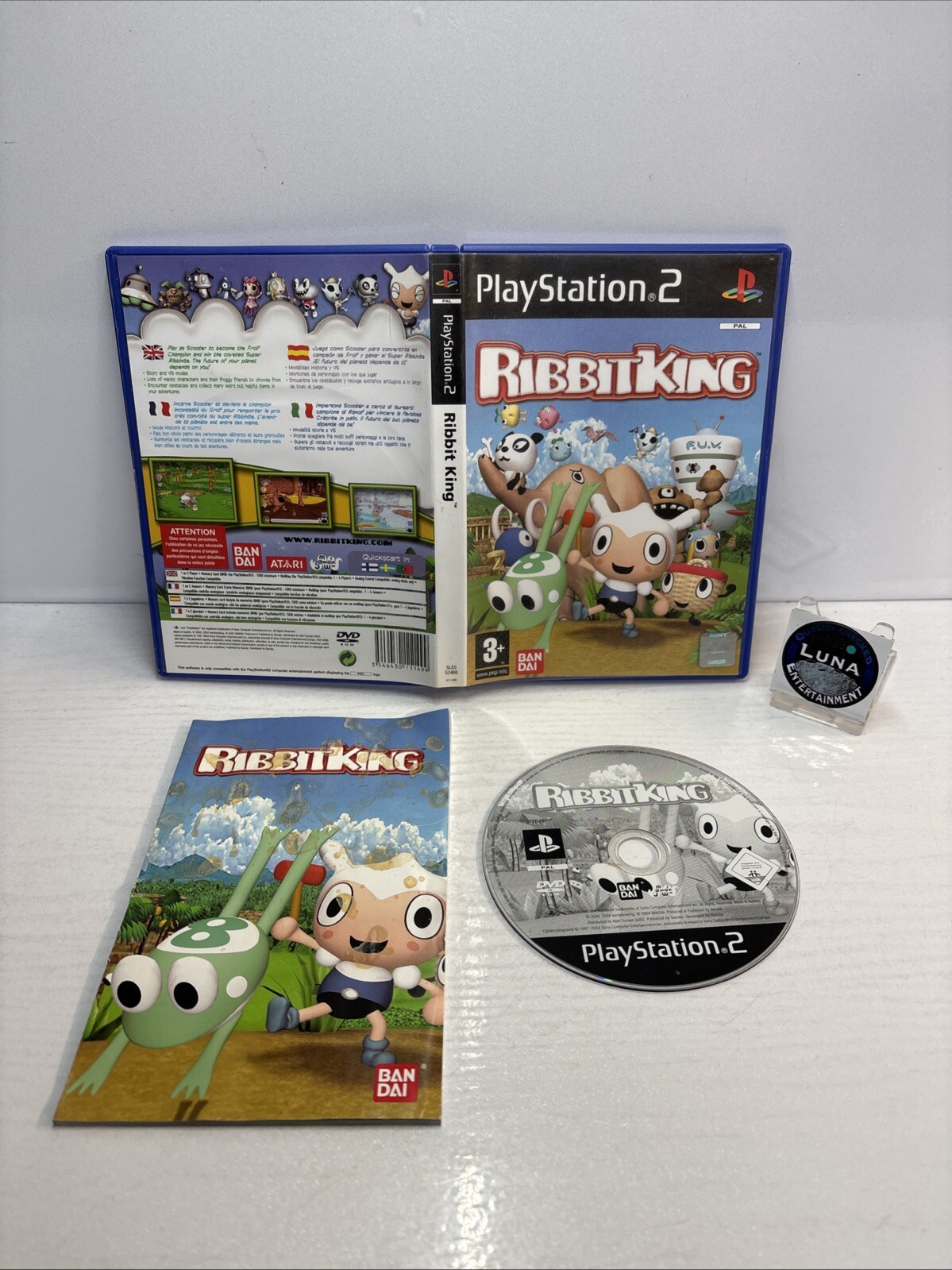 Ribbit King - Sony PS2 Game - Complete [3+]