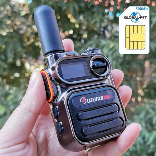 Walkie Talkie Global Available POC 4G Mini Two-way Radio Long Range Communicator - Zdjęcie 8 z 33