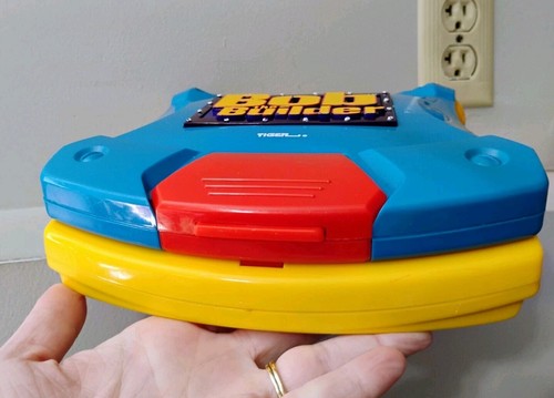 Giocattolo Portatile Imparare Tiger Bob The Builder 2001 Vintage FUNZIONANTE - Foto 12 di 14