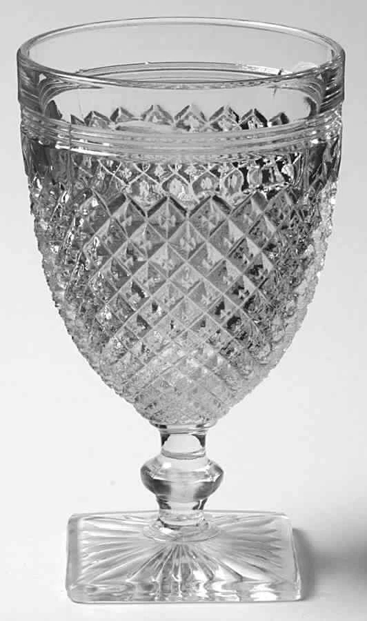 Anchor Hocking Miss America Clear Water Goblet 6114