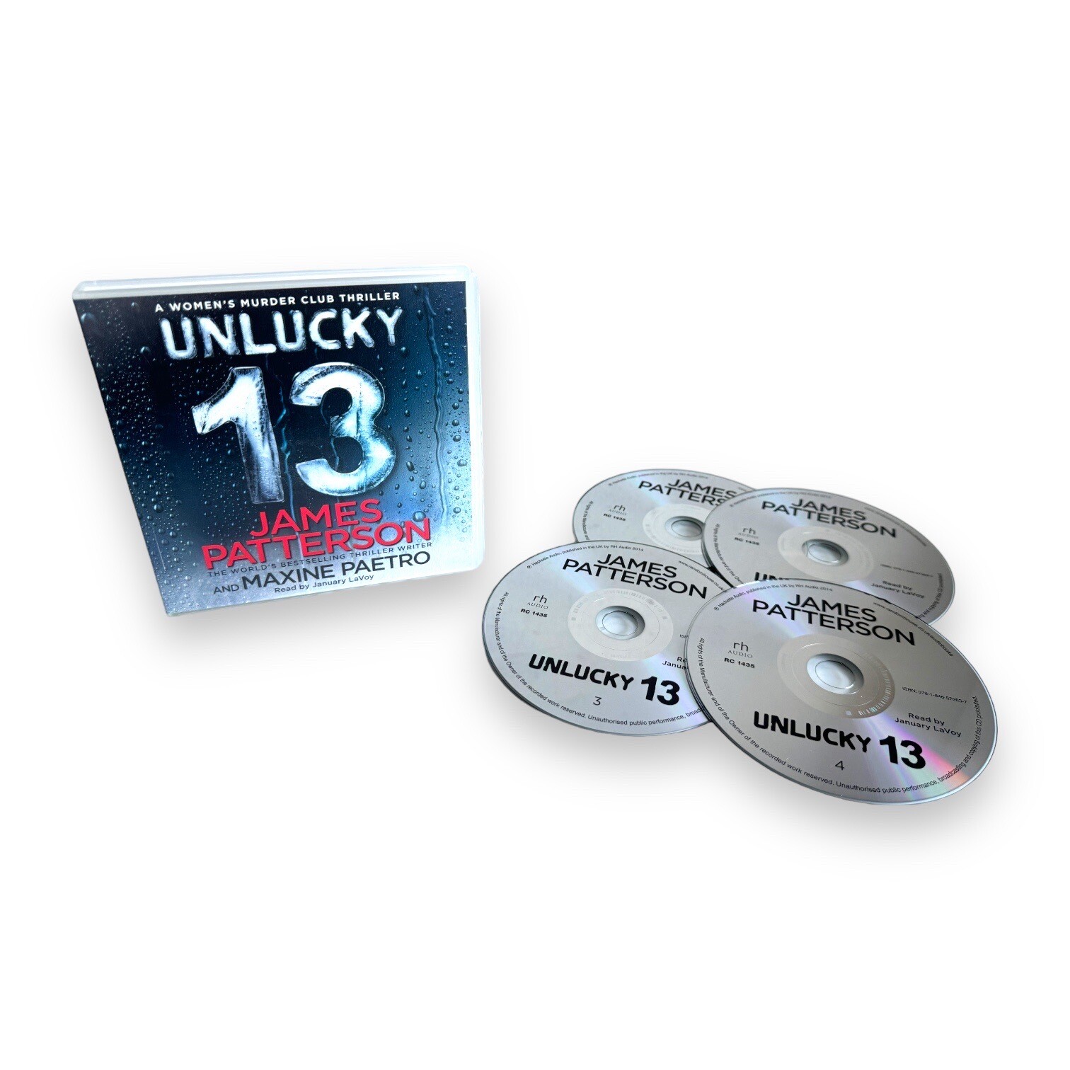 Unlucky 13 James Patterson Womens Murder Club 4 CD Audiobook Thriller Fiction
