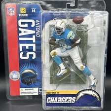 2006 McFarlane Figure BLUE JERSEY #85 ANTONIO GATES football loose CHARGERS SD