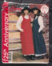 1995 McCall's Pattern Wmn's Sz 10-16  #P228 Uncut FF prairie dress petticoat