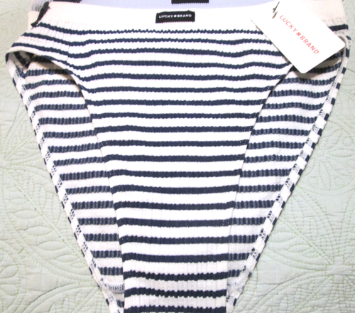Lucky Brand Damen 5er Pack High Waist nahtlose Bikini Unterwäsche-Gr. S-gerippt Neu mit Etikett-60 - Bild 5 von 7