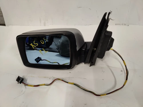 Driver Side View Mirror Power With Gloss Finish 03-06 BMW X5 