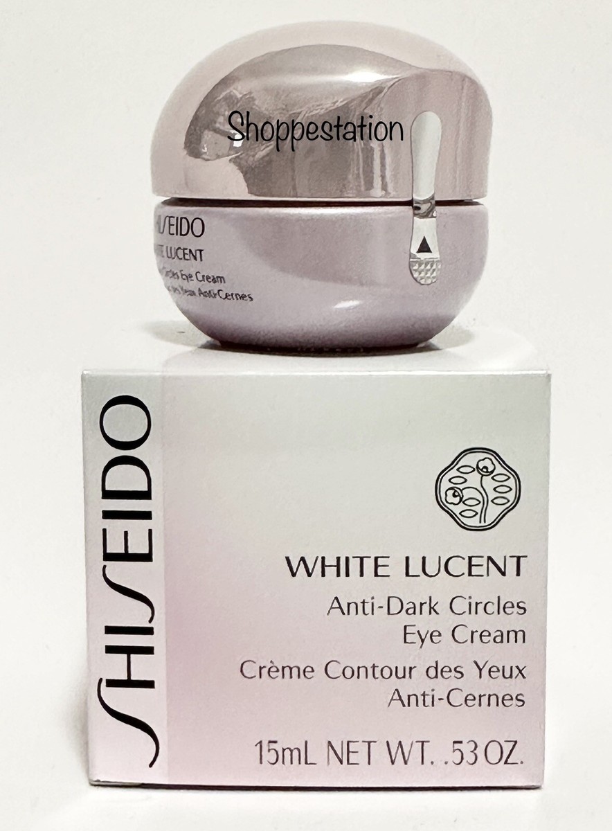 Shiseido White Lucent Anti-Dark Circles Eye Cream Full Size .5oz