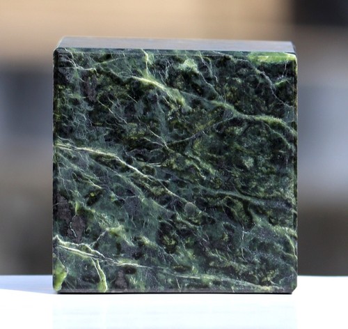 90 mm Grün Speckstein Kristall Würfel Energie Fülle Heilung Chakra Edelstein Würfel - Bild 10 von 10
