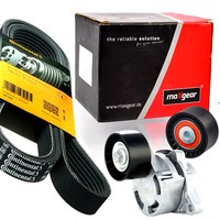 Contitech 7PK1795 Keilrippenriemen-Satz + Spanner FüR Opel Renault 2.5 Nissan