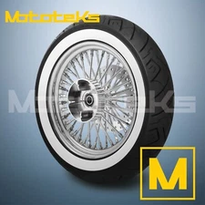 18X5.5 FAT SPOKE WHEEL 40 STAINLESS SPOKES FOR HARLEY TOURING CUSH REAR RIM