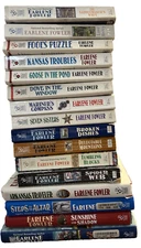 Earlene Fowler Lot of 16 Books Benni Harper Mystery Series Quilt Interest Plus 2