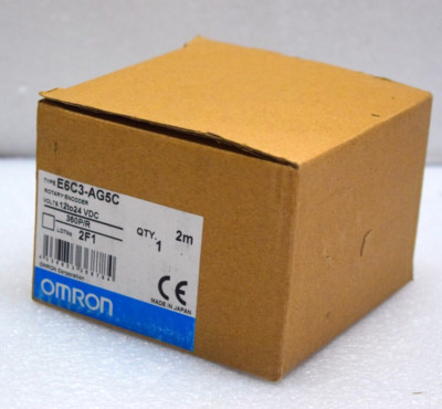 OMRON E6C3-AG5C 360P/R RUGGED ROTARY ENCODER ABSOLUTE RESOLUTION  360P/R