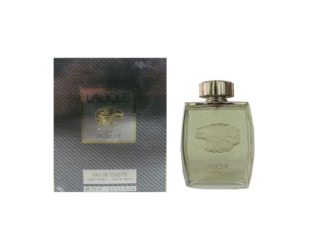 Lalique Pour Homme 2.5 oz / 75 ml Eau de Toilette Spray for Men New-Sealed