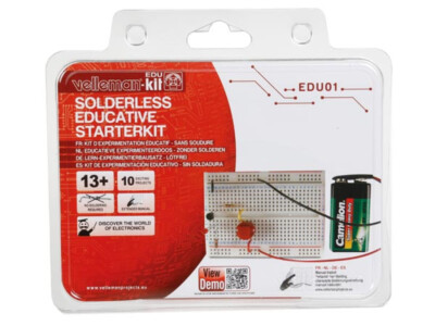 Elektronik Lernpaket Lernset Experimentierset 10+1 Velleman Baukasten EDU01