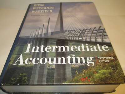 Intermediate Accounting 13th Ed.  2010 Kieso Weygandt Warfield  USED Text Book