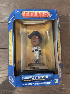 Headliners XL Chicago Cubs SAMMY SOSA 66 Home Runs Bobblehead 1998