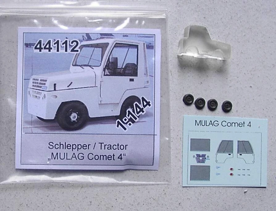 Schlepper - Mulag Comet 4   - Flughafenbetrieb - 1:144 bs-design