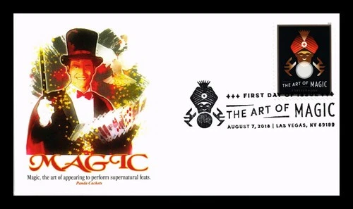 US COVER PANDA CACHETS PICTORIAL CANCEL FIRST DAY OF ISSUE THE ART OF MAGIC