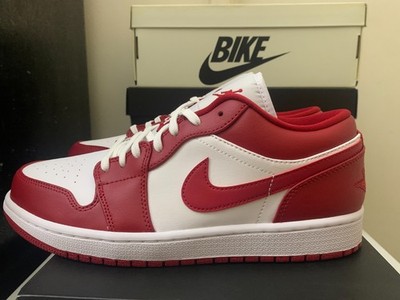 SIZE 9 - Nike Air Jordan 1 low gym red white high mid chicago bred 553558-611 og