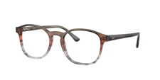 Ray-Ban Optical RX 5417 striped brown gradient red 8251 Eyeglasses