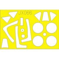 MW22 Eduard JX066 P-47D-25 1/32 Mask For Hasegawa