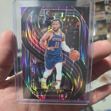2024-25 Select Premier Jalen Brunson #151 Purple Flash Prizm SP #/249 Knicks