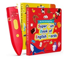 Talking Pen Books Sets, Interactive Audio Sound Books Kids Learning Electronic T