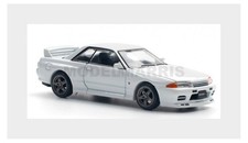 Pop-Race-Limited PR640157 Nissan - Skyline GT-R (R32) Coupe 1989 - White - 1/64