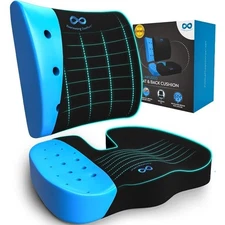 Recommended Memory Foam Seat Cushion for Office Chairs & Car Seat Ergonomic