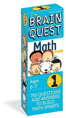 Brain Quest Math Basics Grade 1: 750 Questions & and... - Martinelli, Marjorie