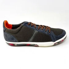 Plae Prospect Dragon Scales Olive Mens Size 8 Suede Sneakers 553080 003