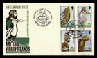 DR WHO 1975 BRITISH VIRGIN ISLANDS FDC SHIP FIGUREHEAD COMBO EXPO M75573