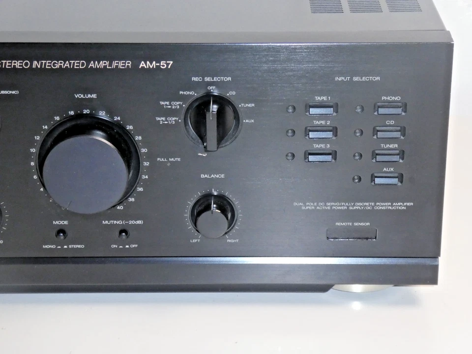 Akai AM-57 High-End Stereo Verstärker in Schwarz, 2 Jahre Garantie - Bild 3 von 4