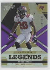 2022 Panini Prestige Living Legends Xtra Points Purple 83/149 Ronde Barber 15jd