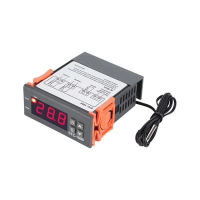 MARKENLOS STC-1000 Temperaturregler 230V Dual Digital, 1m NTC-Sensor