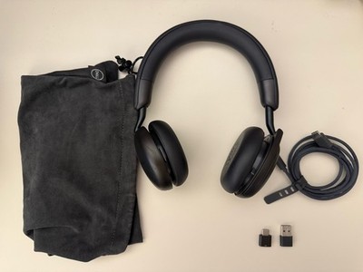 Dell WL5024 Pro Plus Wireless ANC Headset with USB-C Charger and Dongle
