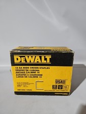DEWALT 3/4 in. x 16-Gauge Galvanized Staple