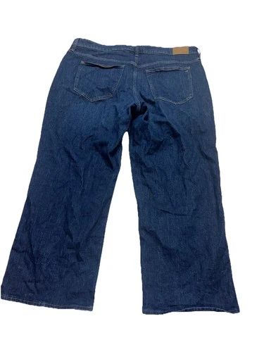 Madewell Jeans Womens 18W Blue The Perfect Vintage Wide-Leg High Rise Denim