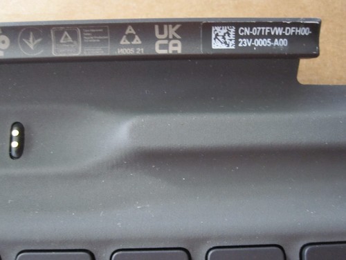 Dell 7320 Detachable spanische K19M QWERTY SPA Reisetastatur Tastatur Keyboard - Bild 2 von 4