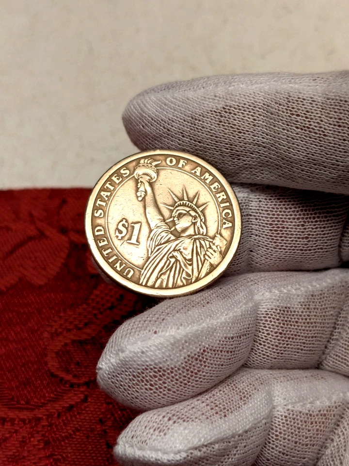 DOLLAR COIN 1801- 1809 THOMAS JEFFERSON 3rd PRESIDENT - Image 2 of 4