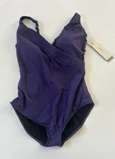 GOTTEX Women’s Sz 20 Swimsuit Tutti Frutti V Neck Cross Over Surplice One Piece